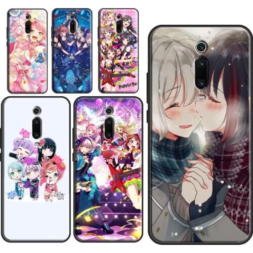 Bang Dream Case For POCO X3 Pro M3 F1 F2 F3 Cover For Xiaomi Mi 11 Ultra Note 10 Lite Mi 9T 10T Pro