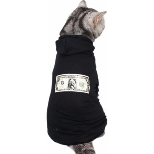 Traumdeutung Small Cats Clothes Pets Hoodie Outfit Clothing Kitten Costume For Dogs Clothes Puppy Yorkshire Coats ropa gato