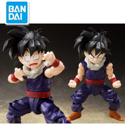 BANDAI SHF Dragon Ball Son Gohan Namek Figure Toy Assembly Model Moving Doll Decorations Childrens Gifts
