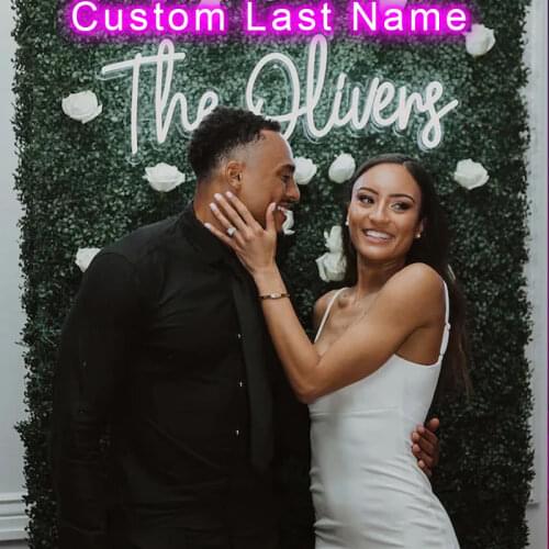 Custom led night lights letter signs Personalized illuminated outdoor waterproof signboard