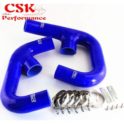 High Performance Intercooler Intake Pipe Hose Kit Fits For VW Golf R GTI MK7 2.0T Audi S3 8V 2Pcs Black/Blue/Red