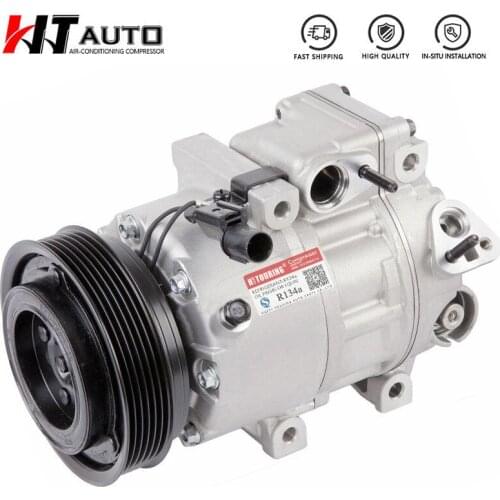 A/C COMPRESSOR with CLUTCH for HYUNDAI 07-12 VERACRUZ 07-09 SANTA FE 3.3L 3.8L 97701-2B300 977012B300 977012B350 97701-2B350