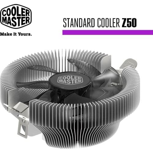 Cooler Master Z50 air-cooled CPU cooler computer silent 90mm fan suitable for Intel775 / 115X AMD AM3 / FM2 multi-platform
