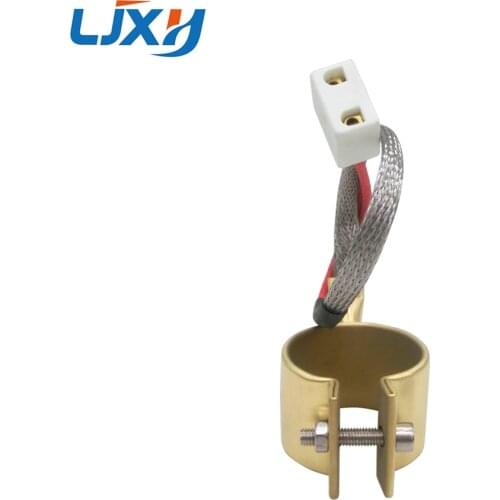 LJXH Brass Band Heater 35x35mm/30x30mm/30x40mm Heating Element 220V 130W/170W/160W/200W for Injection Molding Machine 1PC