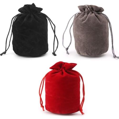 5pcs Velvet Dice Bags Tarot Cards Deck Storage Bag Toy Jewelry Mini Drawstring Package Board Game