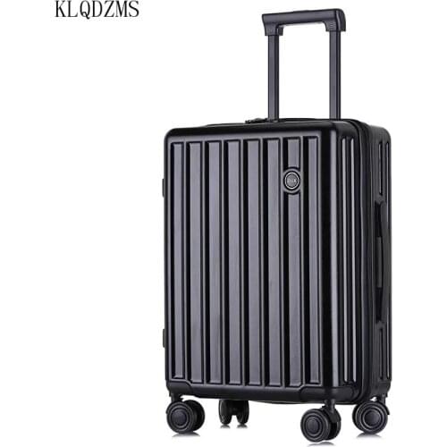 KLQDZMS fashion 20"24"28" inch ABS+PC Rolling Luggage Spinner trolley travel suitcase with wheels