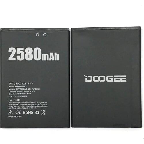 New High Quality BAT17582580 2580mAh battery For Doogee X20 phone + Tracking Number