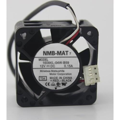 Brand new original NMB-MAT 1608KL-04W-B59 4020 4cm 40mm DC 12V server inverter cooling axial fan