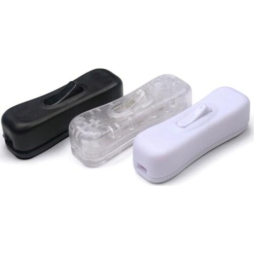 10Pcs/lot, 20Pcs/lot 304 lamp switch line wire switch midway switch on off switch cord switch