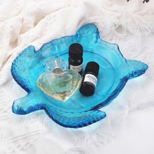 Turtle Tray Epoxy Resin Mold Jewelry Storage Box Crafts Casting Silicone Mould