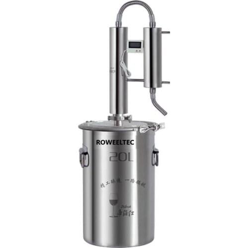 High Quality 20L Wine Alcohol Ethanol Distiller Guzzle Moonshine Still Home Brewing Kit