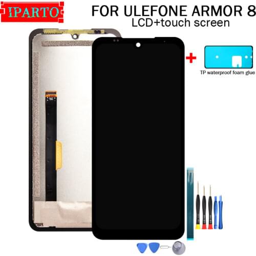 6.1 inch ULEFONE ARMOR 8 LCD Display+Touch Screen Digitizer Assembly 100% Original New LCD+Touch Digitizer for ULEFONE ARMOR 8