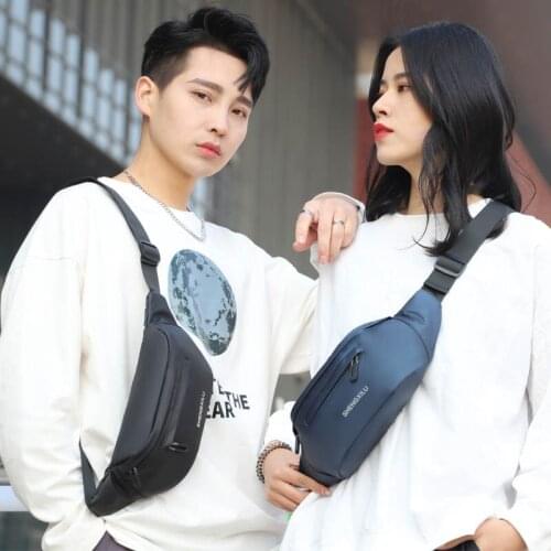 2021 Fashion Crossbody Bag Unisex Banana Waist Bags Waterproof Outdoor Messenger Bags Men Chest Pack Travel Hip Phone Pouch