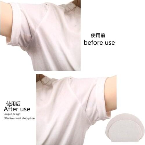 40Pcs Summer Armpit Sweat Pads Underarm Deodorants Stickers Absorbing Disposable Anti Perspiration Patch Absorbent Pads