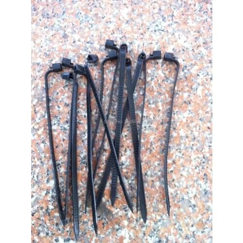 7x250mm black Zip tie Cable Ties Black Set 7x 200mm Motorcycle Pack Of 50Pcs