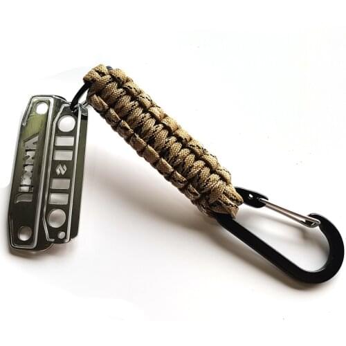 Car Stainless Steel Keychain Ring Key Chain Keyring For 1998-2021 Suzuki Jimny JB43 JB23 JB74w JB64 Accessories