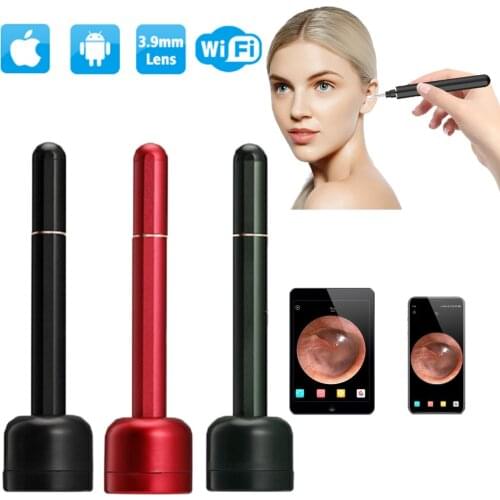 Wifi Ear Endoscope Ear Wax Camera Medical Otoscope HD Video Wireless Ear Scope Endoscope Earpick Camera Phone Endoscopy Cleaning