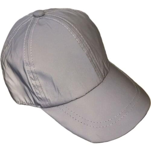 Adult Kids Night Reflective Baseball Hat Sports Rave Festival Running Bucket Cap B95F