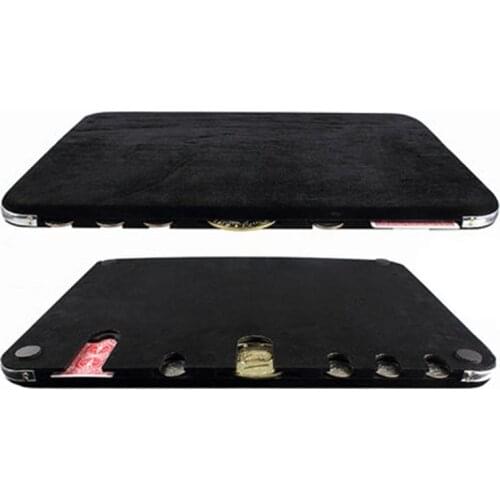 Large Professional Card deck Mat magic trick size 51*38cm Multi-function pad (with multi-function slot) can store coins magic