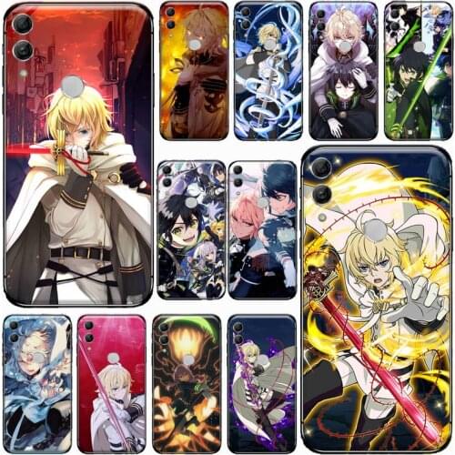 Japan anime Owari no seraph mikaela Phone Case For Huawei honor Mate P 10 20 30 40 Pro 10i 9 10 20 8x Lite Y91C V17 6.38 6.44