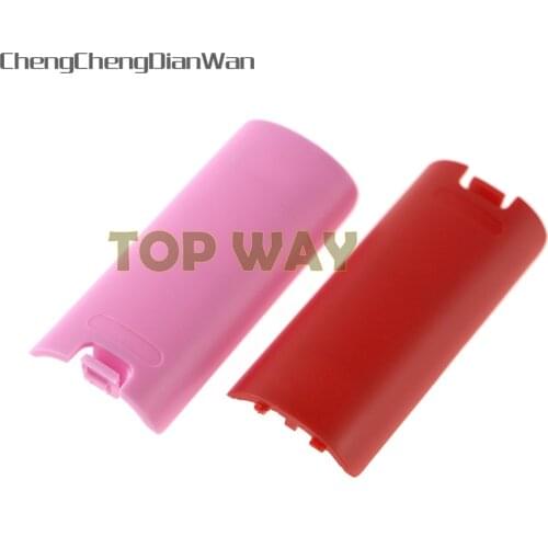Colors Battery Back Cover Shell Case for Nintendo Wii Remote Controller 100pcs/lot