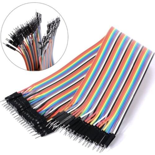 Dupont line 40pcs 30cm male to male jumper wire Dupont cable breadboard cable jump wire