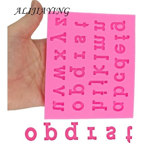 Letter/alphabet form Silicone Molds Gumpaste Chocolate Fondant Cake Decorating Tools Sugar Craft Molds DIY Cake Clay Molds D1342