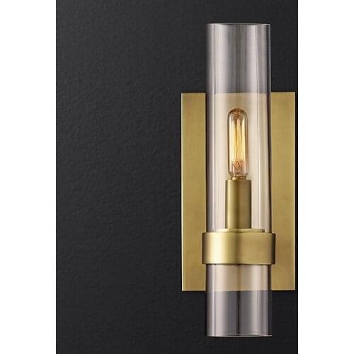 Personality Bedside wall light Iron Lamp body Black Golden Indoor sconce decorations Corridor/aisle/porch LED wall lamp E14 bulb