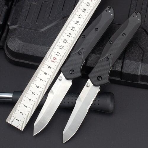 940BK Pocket Folding Knife S90V Steel High Hardness Knife Tactical Defense Camping Hunting Knife Outdoor EDC Tool Knife