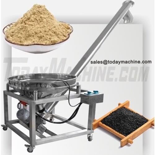 Powder flour milk inclined screw conveyor /screw conveyer