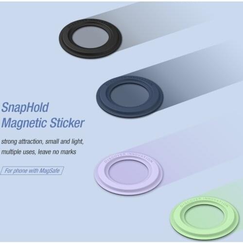 NILLKIN For iPhone 12 Pro Max Phone Stand For iPhone 13 Magnetic Holder for iPhone 12/iPhone 12 Pro for MagSafe Magnetic Sticker