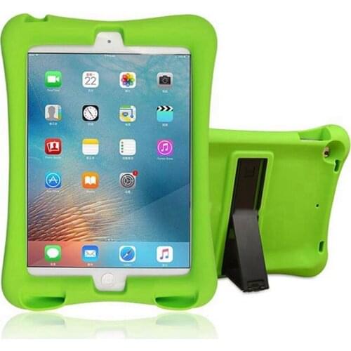 For iPad 9.7 inch 2017/2018 Case For iPad Air/Air 2/Pro 9.7 cover Kids Shockproof Silicone Stand Tablets Funda For iPad mini 123
