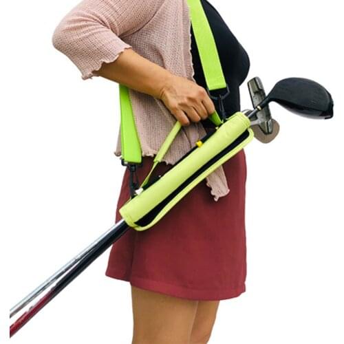 Golf Club Bag Driving Range Putter Carrier 3-4 Club Shoulder Pack
