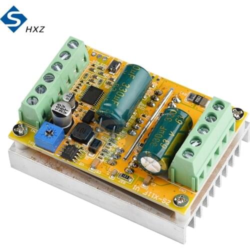Upgrade BLDC 6.5-50V 380W three-phase DC brushless Hallless motor controller Brushless motor ESC Driver board PLC