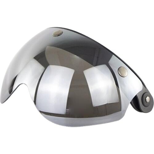 W glasses 3 Snap 3/4 Helmet Shield with FLIP UP Hinge for TORC T50 Vintage Moto