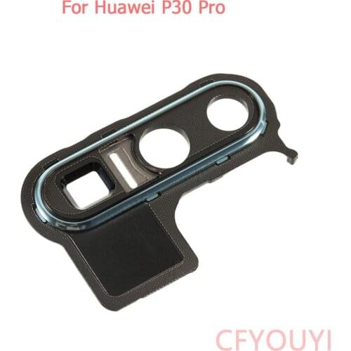 For Huawei P30 / P30 Pro Rear Back Camera Cover With Camera Glass lens Aurora color