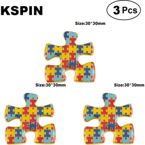 Autism Lapel Pin Brooches Pins Flag badge Brooch Badges