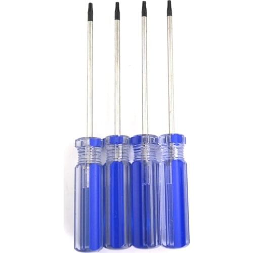 10PCS T8 screwdriver tamper Tamper Proof Security tool kit Six angle for PS4 for xbox for xbox 360 controller gamepads