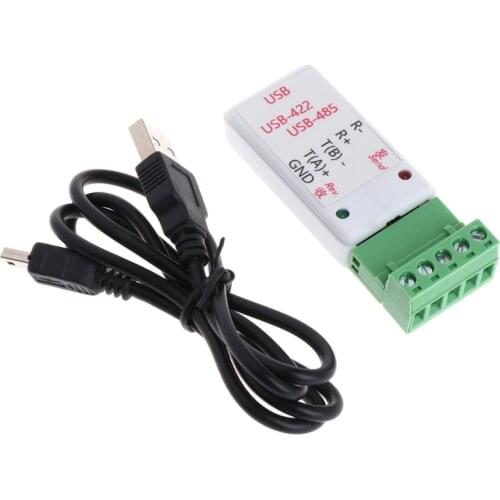 2021 New 2 in 1 USB to RS422 & RS485 Converter Adapter with CH340T Support 64b Win7 Linux