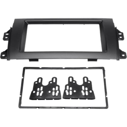 2Din Car Stereo Radio Panel Audio Trim Frame for Suzuki SX4 2007-2013 for Fiat Sedici 2005