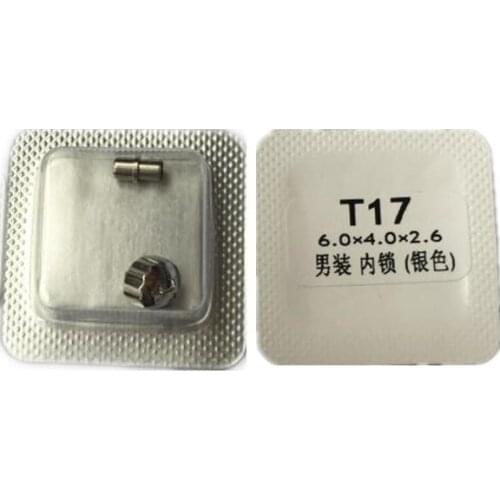 T17 Watch accessories instead of the head crown to watch the bolt all steel head time button 6.0mm THREAD LOCK HEAD