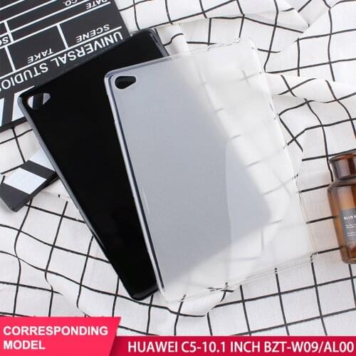 SZOXBY For Huawei M5/C5 Edition Cover C5 BZT-W09/AL00 Transparent Cover 10.1 Inch TPU Shell Set Shockproof Washable TPU Case