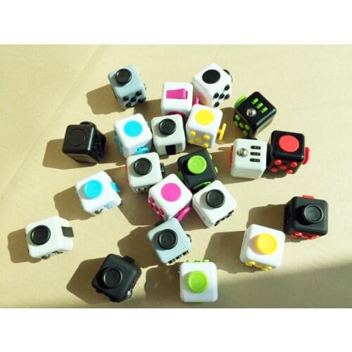 Decompression Cube Sieve Dice Anti Stress Camouflage Anxiety magic cube Dice Gifts relax antistress