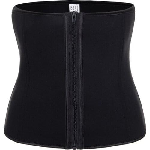 Waist Trainer Body shaper Abdominal Belt High Compression Zipper 7 Steel Boned Waist Cincher Corset Underbust Body Trainer