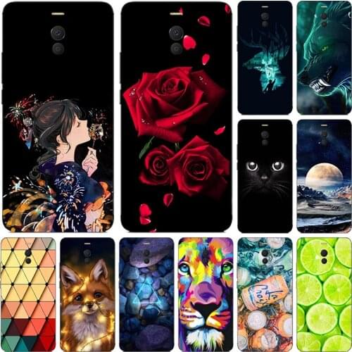 Fashion Printed Case for Meizu M6 Note Note6 M6Note Cover Cool Cute Animal Fruit soft silicone Phone Case Shell Cover