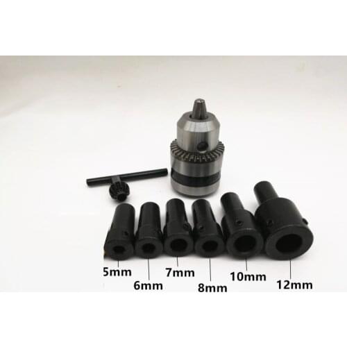 Bench Drill Chuck Connecting Rod, Motor Shaft Connecting Rod, B12 Electric Drill Chuck, Table Grinding Accessories