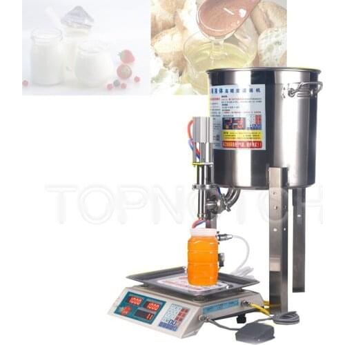 Stainless Steel Commercial Viscous Liquid Filler Machine Honey Quantitative Filling Machine