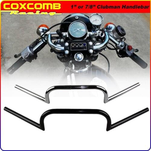 68mm 4" Rise Pullback Old School 7/8 in 22mm Handlebar For Harley Sportster Dyna Softail Chopper Cafe Racer BMW Custom Bike