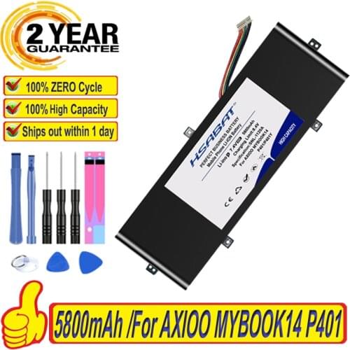 Top Brand 100% New 5800mAh 3585282P Laptop Battery for AXIOO MYBOOK 14 P401 P401Y Zeuslap x5 T156 Batteries