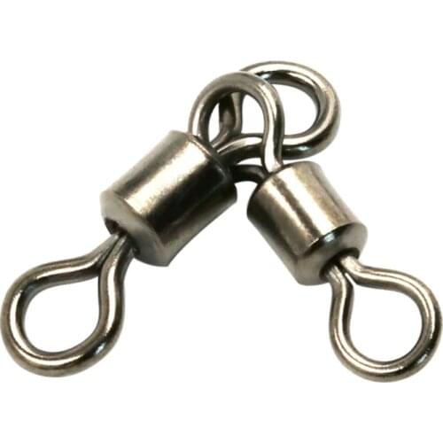 500pieces/lot 3 way Fishing Swivel Rolling Triangle Joint Rolling Swivels Fishing Connector Fishing Accessories